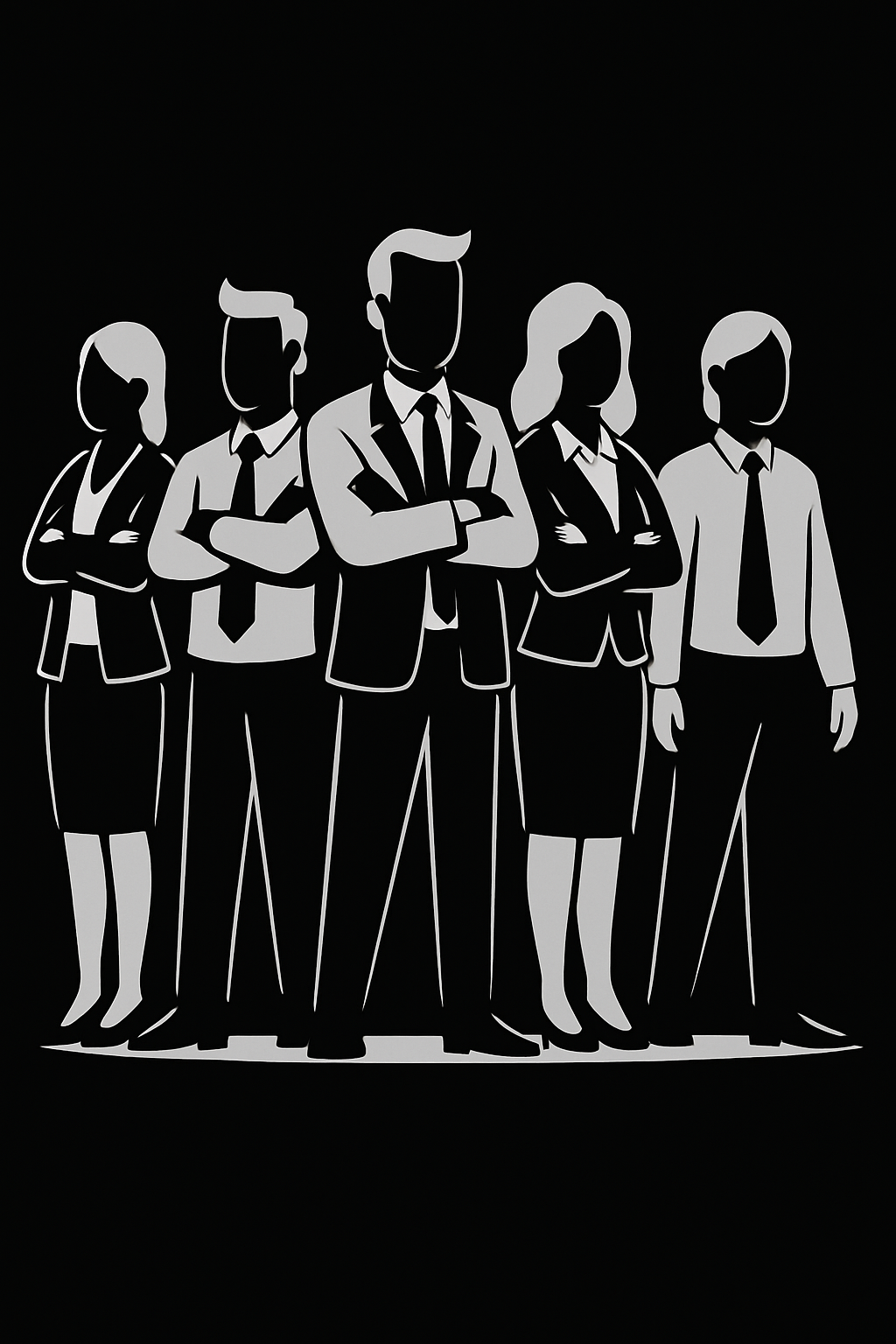 About Us Illustration representing the Anovative Technologies fabrication team and company values